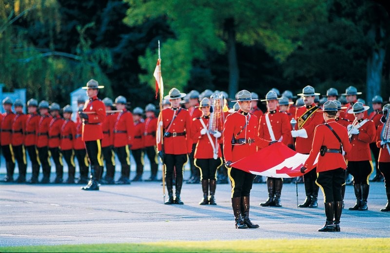 RCMP Sunset Retreat Ceremonies 2014