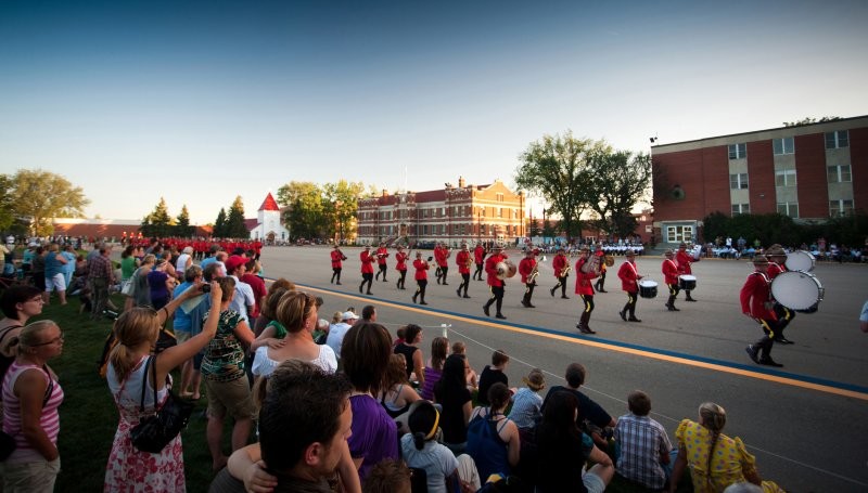 RCMP Sunset Retreat Ceremonies 2014