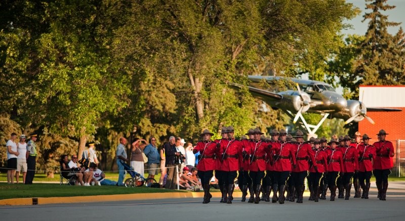RCMP Sunset Retreat Ceremonies 2014