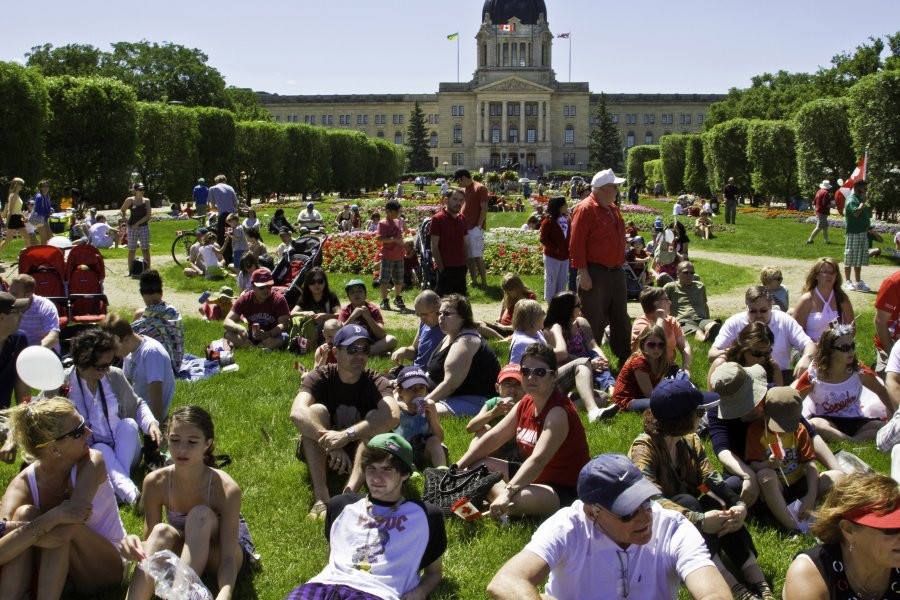 Saskatchewan Legislative Building - Canada Day