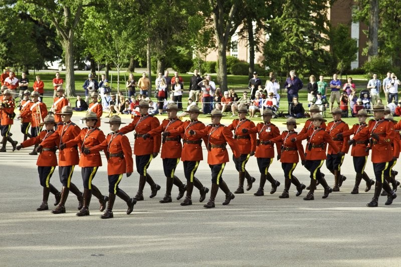 RCMP Sunset Retreat Ceremonies 2014