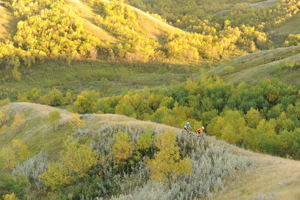 Buffalo Pound Provincial Park, Mountain biking trails