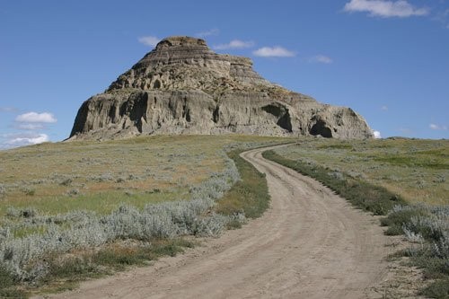 Castle Butte, Big Muddy Valley - Image Claude-Jean Harel