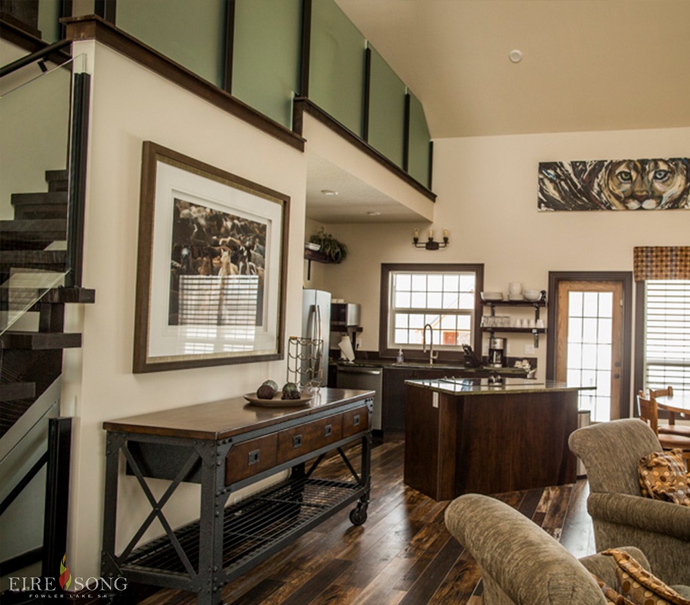 Firesong - The Heritage's kitchen area