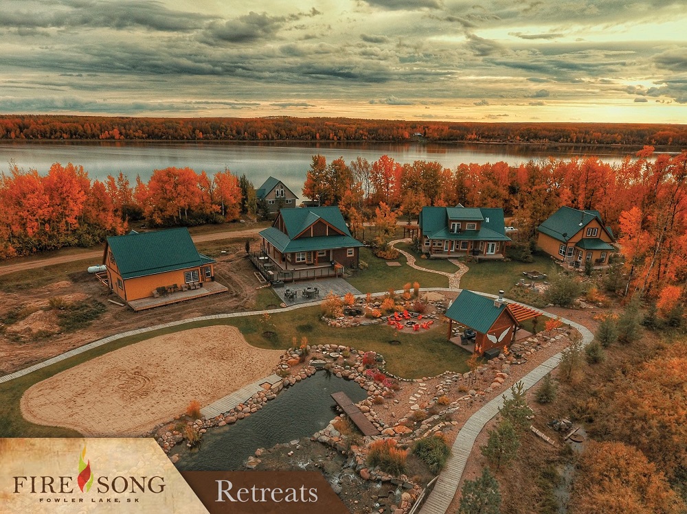 Firesong Resort - Aerial View