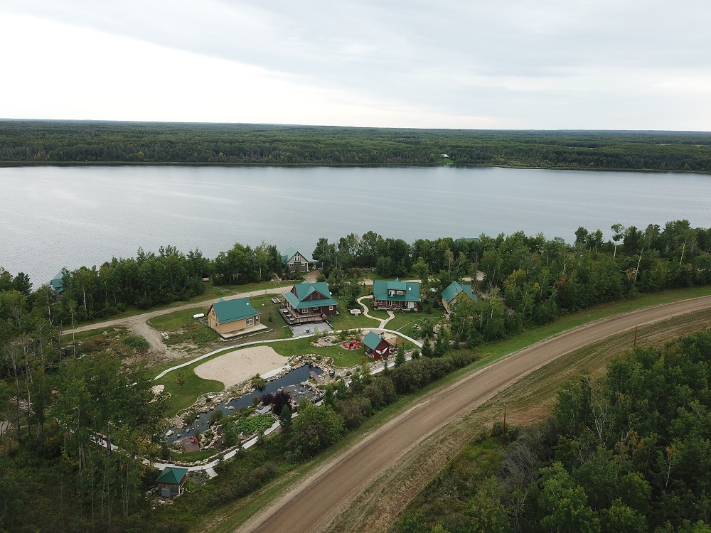 Firesong Resort Aerial View