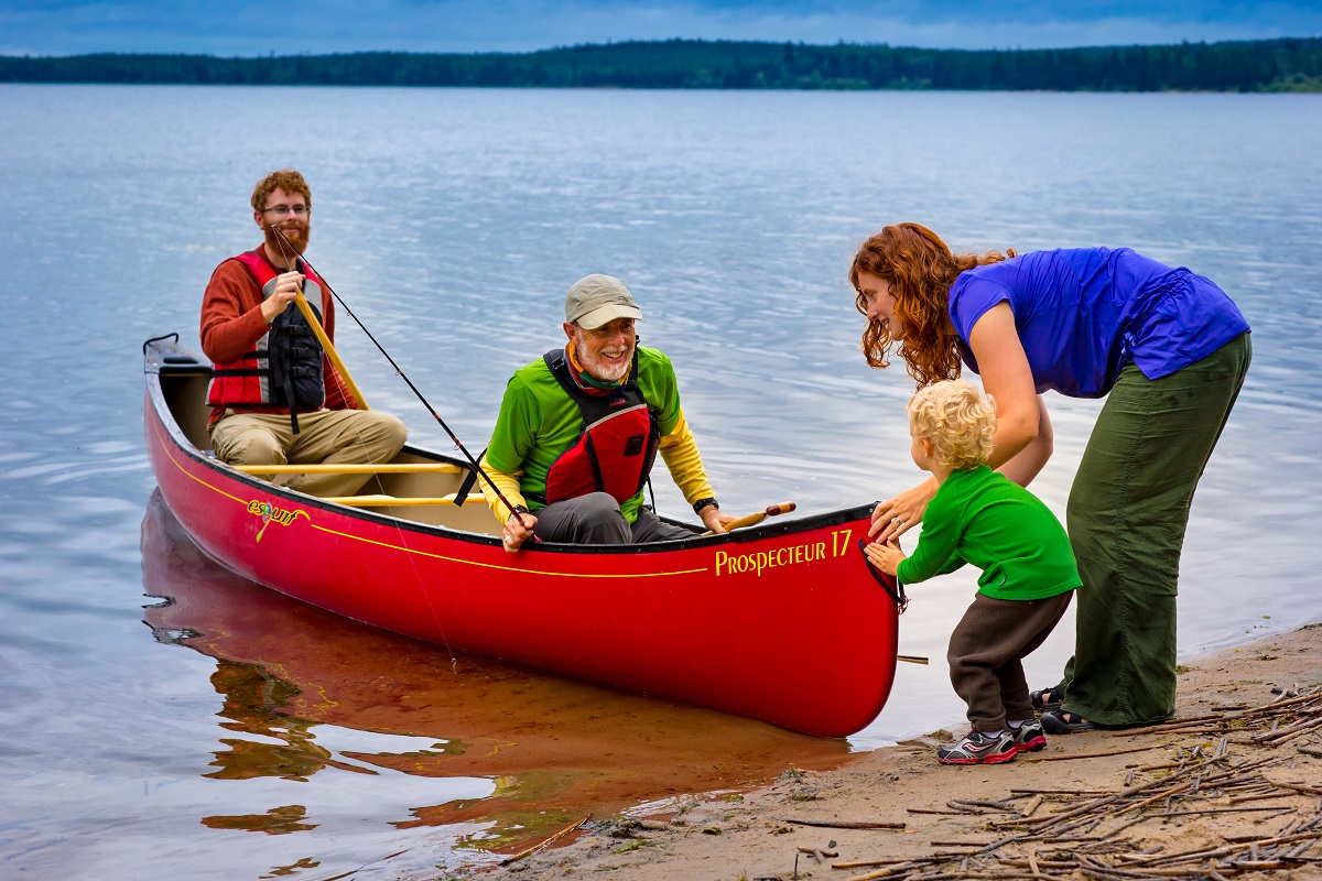 Prince Albert National Park - Canoeing
