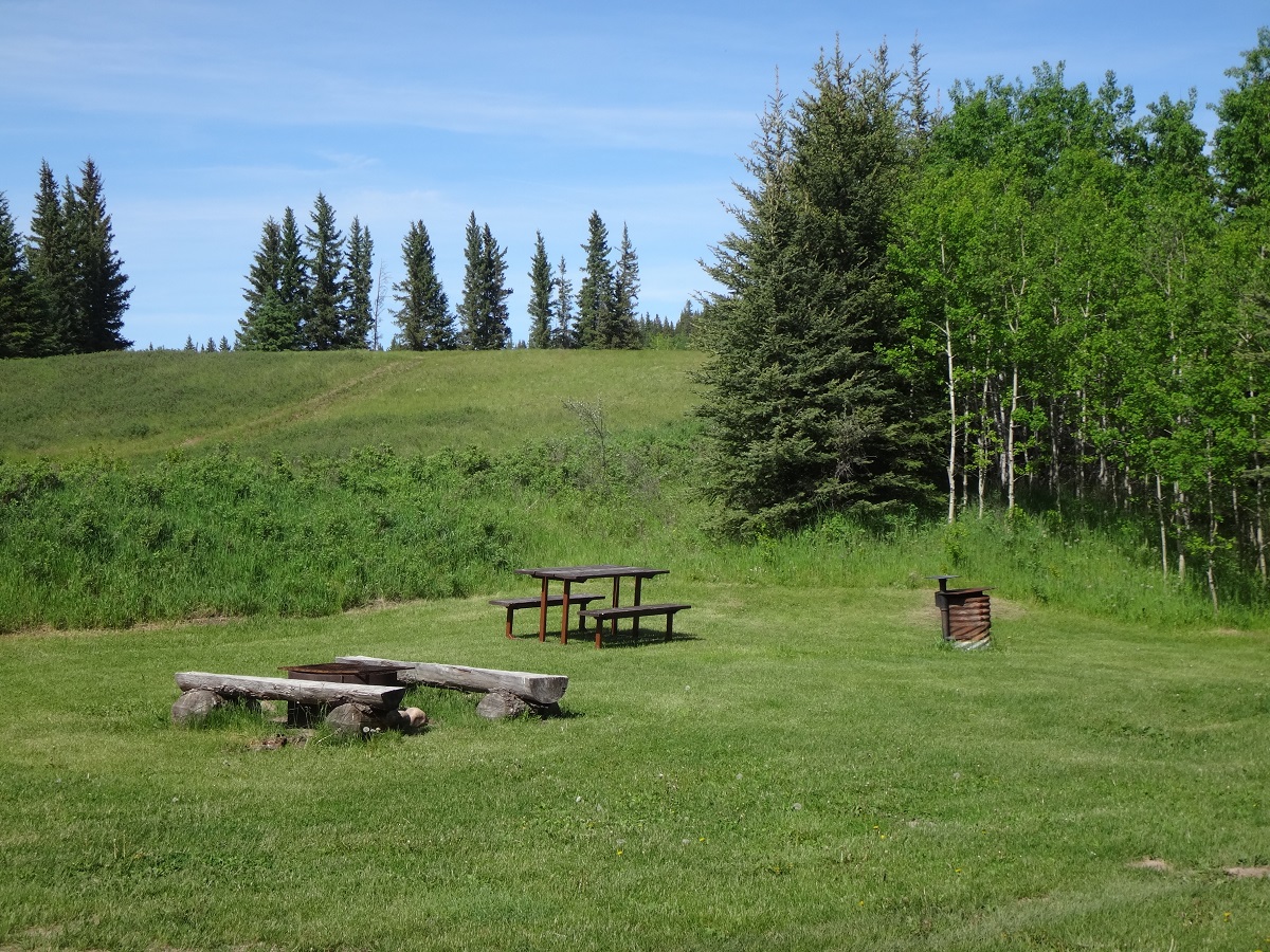 Ranger Creek Campground - West Block Wilderness Area - Cypress Hills Interprovincial Park