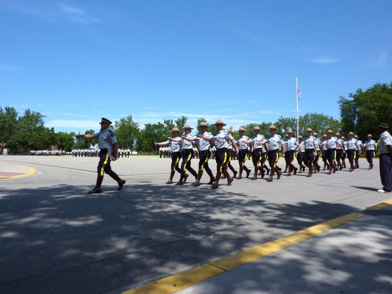 RCMP Sergeant Major's Parade - Image: K. Rosenkranz