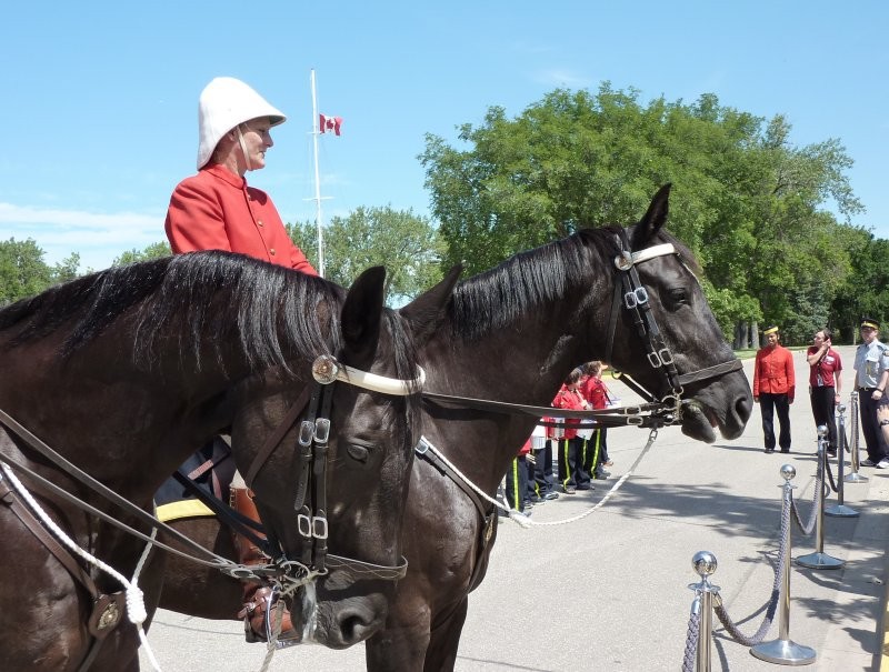 RCMP Sergeant Major's Parade - Image: K. Rosenkranz