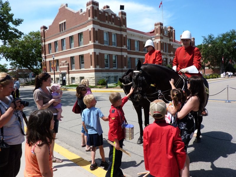 RCMP Sergeant Major's Parade - Image: K. Rosenkranz