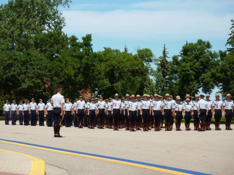 RCMP Sergeant Major's Parade - Image: K. Rosenkranz